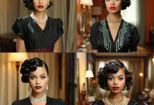 Finger wave hairstyles