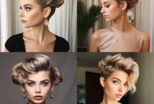 Updos for short hair