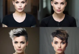 Short punk haircuts