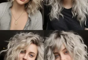 Fluffy wolf cut