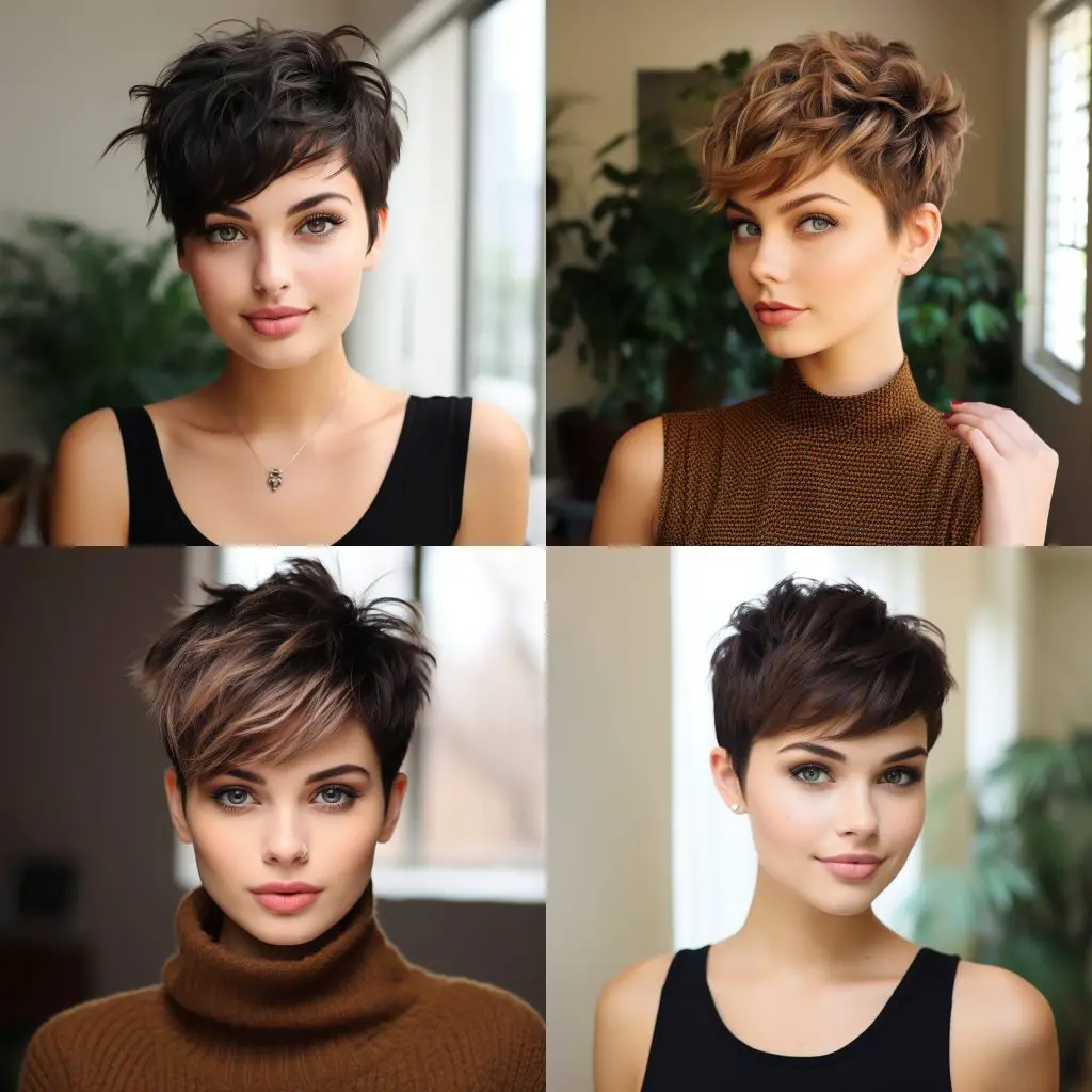Pixie cuts for thick hair