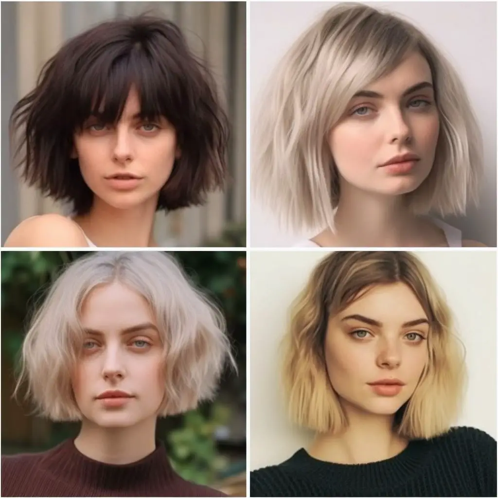 haircuts for round faces