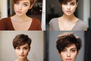 brown short hair cuts