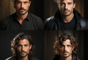wavy hairstyles men