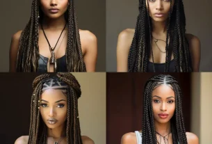 Box braids hairstyles