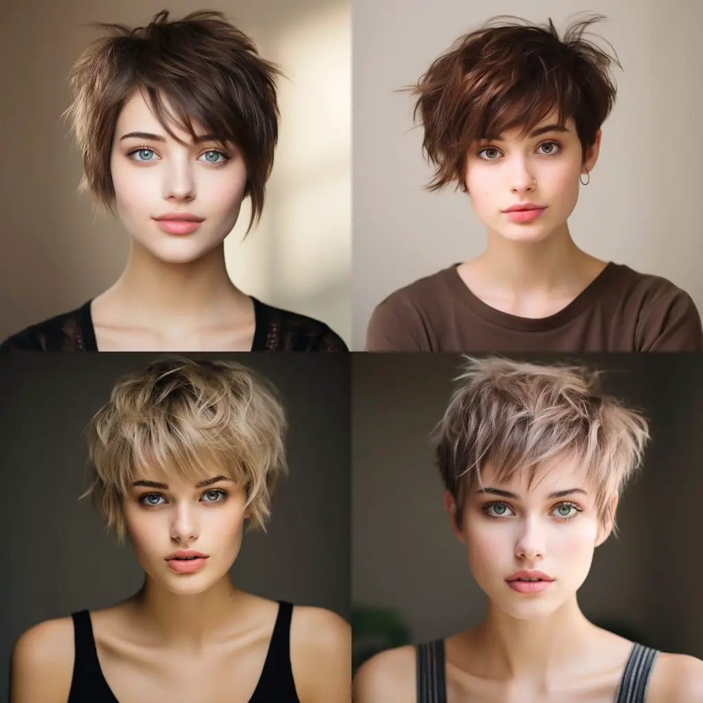 Short Shag Haircuts