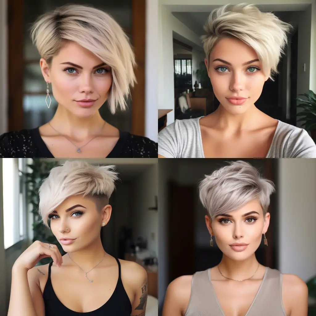 Short haircuts for thin hair