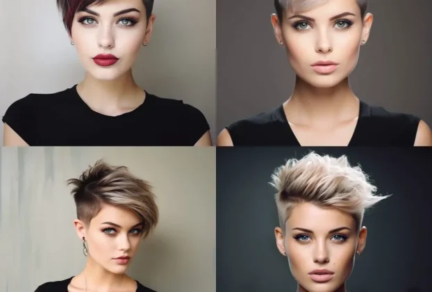 Edgy short haircuts